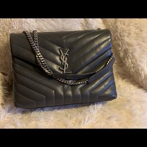 YSL Medium Loulou Matelassé Leather Shoulder Bag
